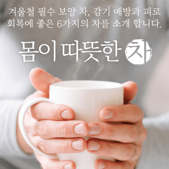 겨울철이 되면, 춥고 긴 밤이 우리를 기다리죠. 이럴 때 따뜻한 차 한 잔은 우리 몸과 마음에 큰 위안을 줍니다. 오늘은 겨울철에 마시기 좋은 건강 차들을 소개해 드릴게요. 이 차들은 몸을 따뜻하게 해주는 것은 물론, 감기 예방과 피로 회복에도 효과적이랍니다.