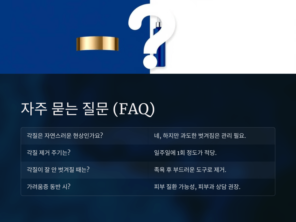 자주 묻는 질문 (FAQ)