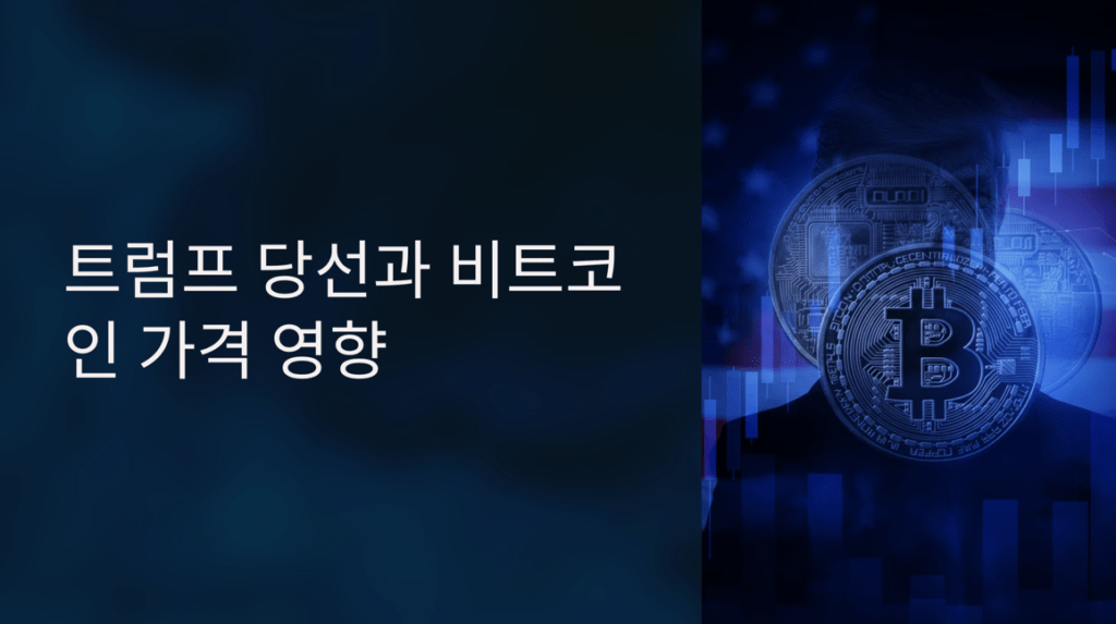 트럼프 당선과 비트코인 가격 영향