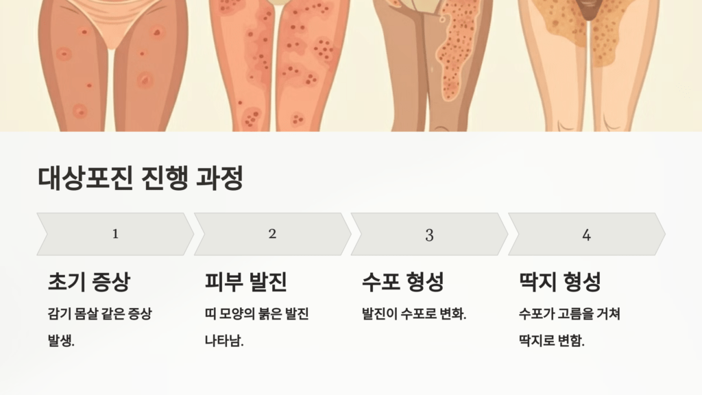 대상포진 진행 과정