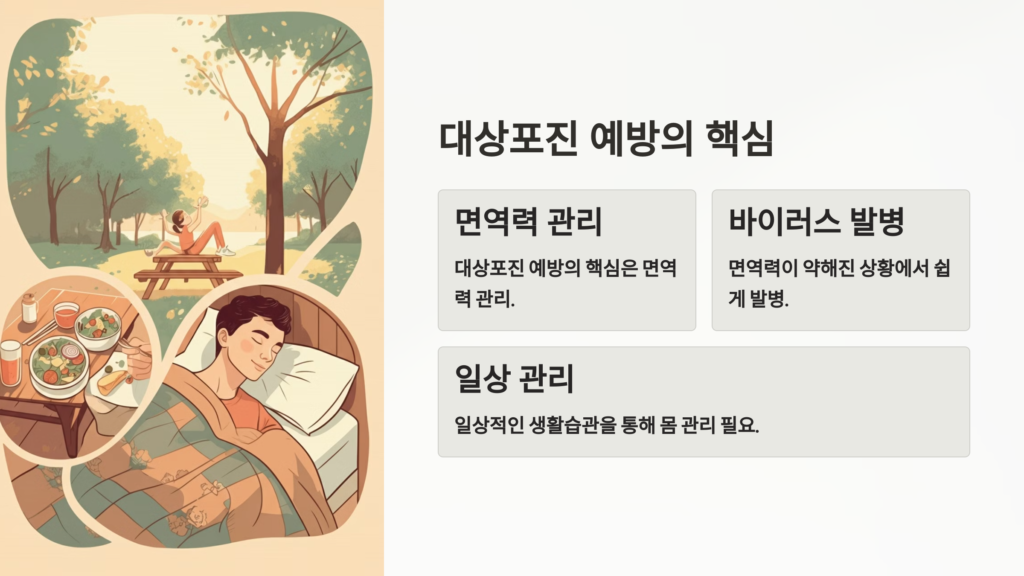 대상포진 예방의 핵심