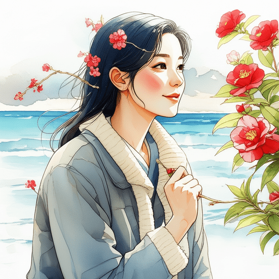 </p>
<h2>제주의 겨울, 동백꽃처럼 활짝!</h2>
<p> 관련 이미지