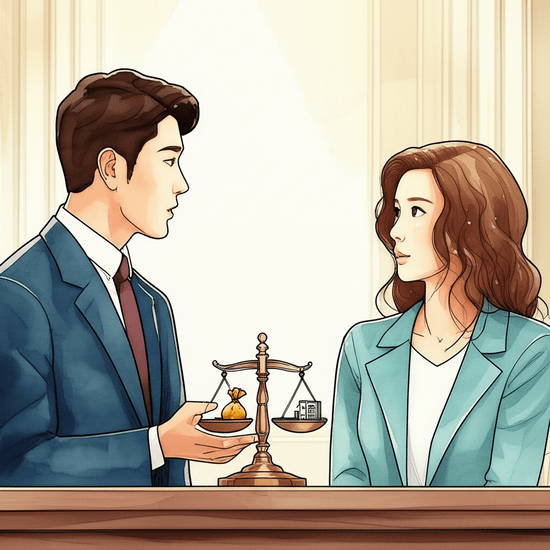 천문학적 재산 분할, 역대급 판결 관련 이미지