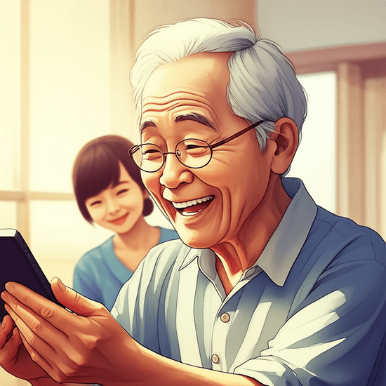 기술과 사람의 따뜻한 조화 관련 이미지